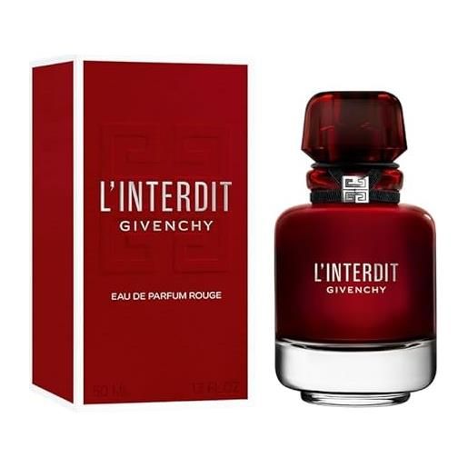 Givenchy l'interdit rouge eau de parfum 50 ml da donna