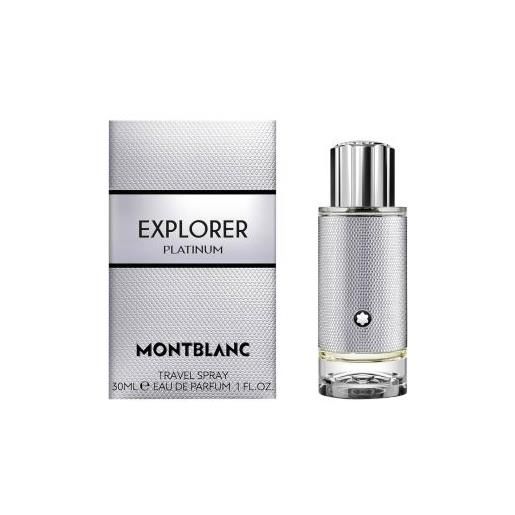 Mont Blanc explorer platinum 30 ml, eau de parfum spray