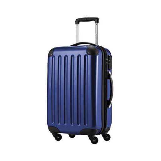 Hauptstadtkoffer - bagaglio a mano rigida alex, taglia 55 cm, 42 litri, colore blu scuro