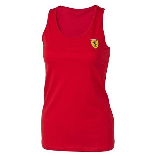 Ferrari sportwear bra5100000600235 scuderia Ferrari t-shirt indietro racer top, rosso, xl