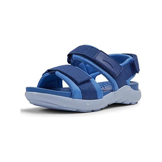 Camper wous kids-k800482, sandalo a 2 strap, blu, 30 eu