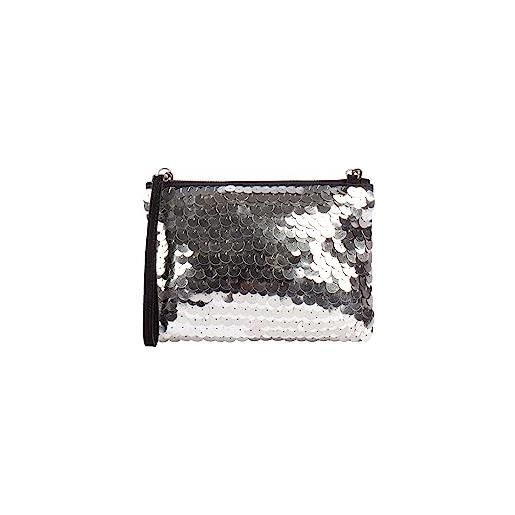 incus, pochette/borsa da sera donna, nero multicolore