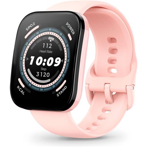 Xiaomi smartwatch amazfit bip 5 chiamata vocale bt pastel pink