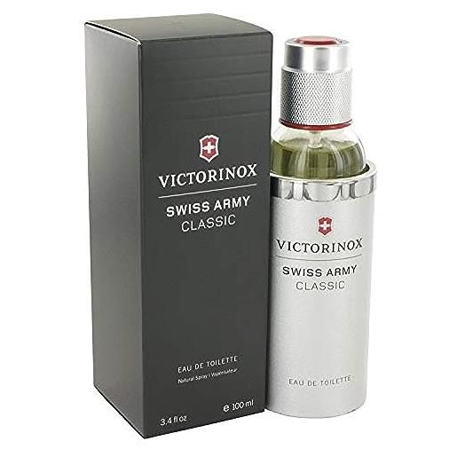 Victorinox, eau de toilette da uomo, swiss army classic, 100 ml edt