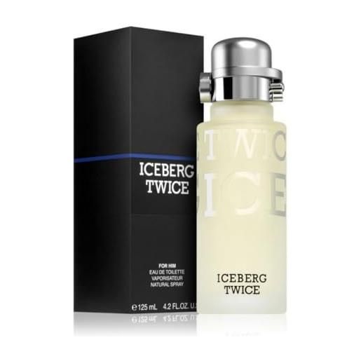 Iceberg twice for him edt profumo uomo eau de toilette spray 125ml