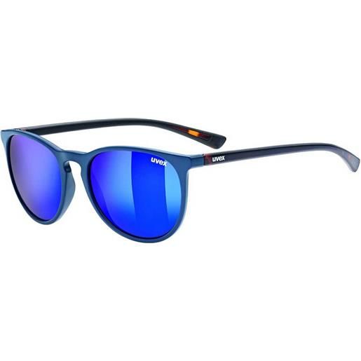 Uvex lgl 43 mirror sunglasses nero mirror blue/cat3