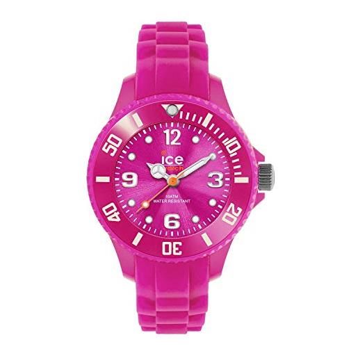 Ice-watch - ice forever neon pink - orologio rosa da donna con cinturino in silicone - 001463 (extra small)