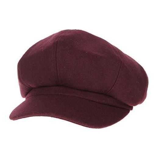 MarkMark coppola cappello irish newsboy hat wool felt simple ivy cap sl3458 (darkgrey)