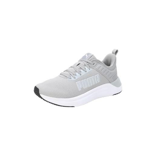 PUMA softride astro t, scarpe per jogging su strada unisex-adulto, smokey gray white, 44.5 eu