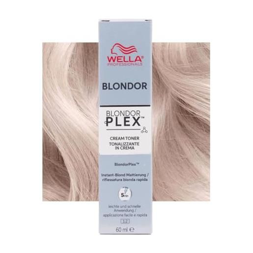 Wella Professionals - toner blondor. Plex cream - pale silver