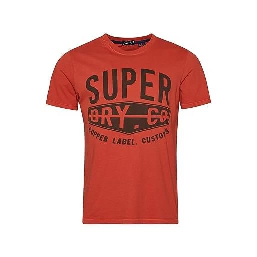 Superdry vintage copper label tee, camicia formale, 
