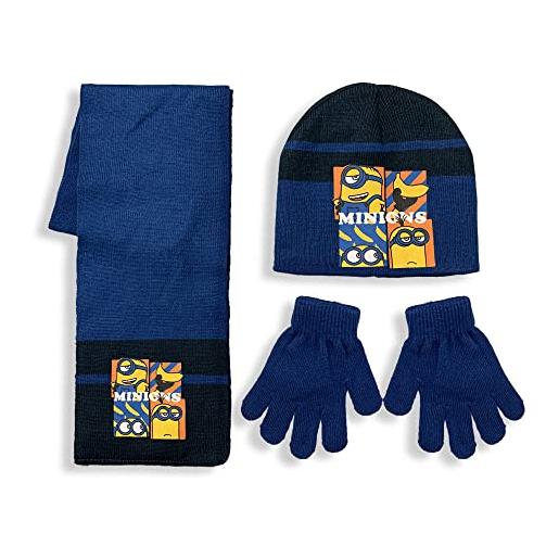 Set Invernale Bambino - Cappello, Sciarpa E Guanti A Maglia, Morbidi E Caldi, Regalo Ideale