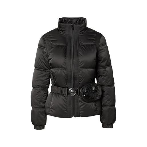 GUESS giacca donna eco lucia belt bag puffer jacket black e24gu70 w3bl19wex12 jblk m