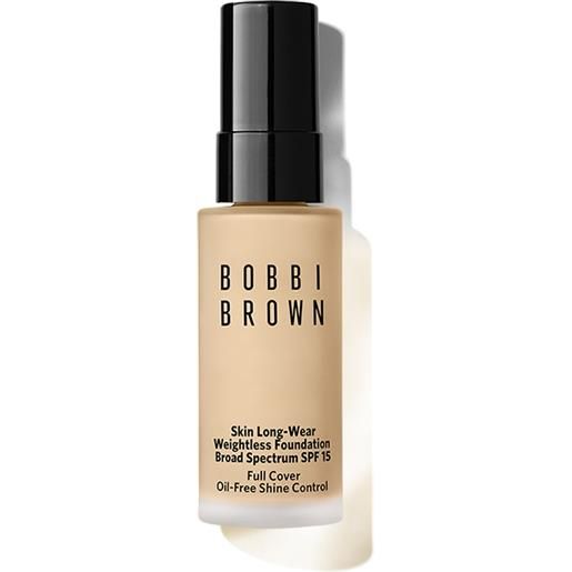 BOBBI BROWN mini skin long-wear weightless foundation spf15 ivory 16h 15 ml