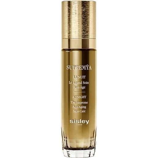 Sisley supremya la nuit le grand soin anti-age 50 ml trattamento viso notte rigenerante tonificante fluido ricco