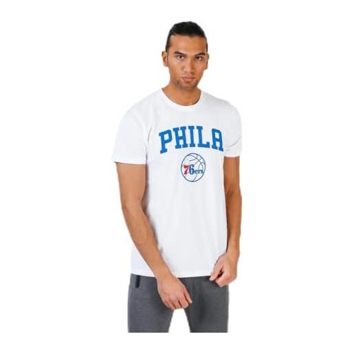 New Era a new era team logo phi76e maglietta unisex, per adulti, 11546141, bianco, xxxs