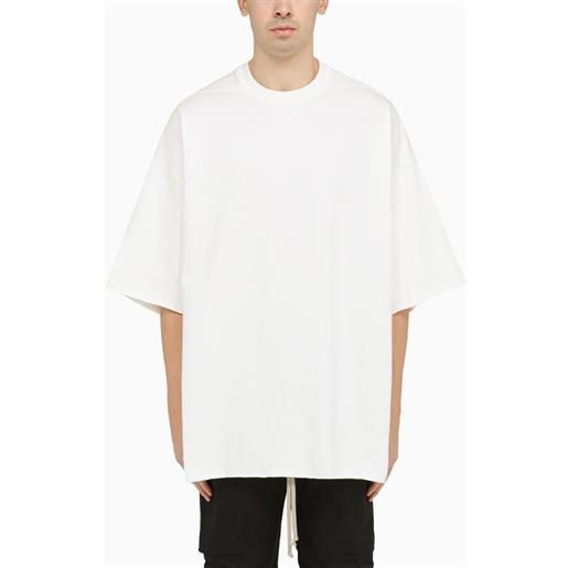 Rick Owens t-shirt oversize tommy t bianca in cotone