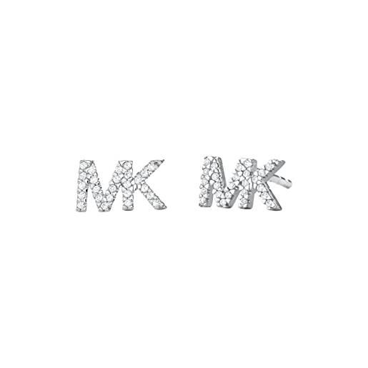 Michael Kors 925 sterling zilveren love oorbellen mkc1256an040, one size, argento sterling, one size, argento sterling