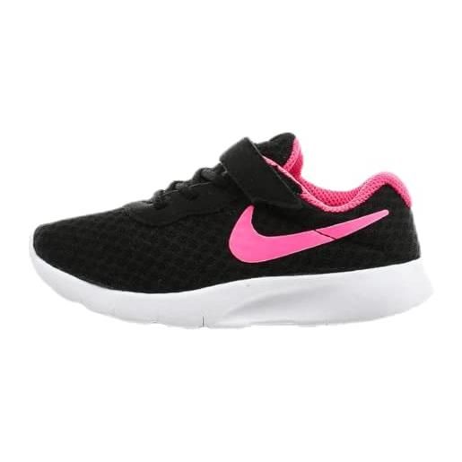 Nike tanjun (tdv) scarpa da ginnastica, nero (black/hyper pink/white 061), 27 eu