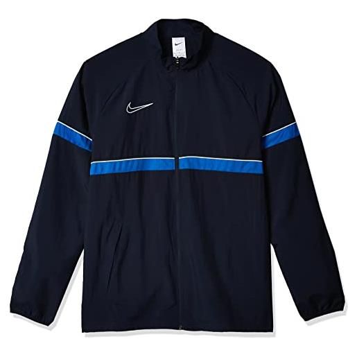 Nike dri-fit academy, giacca sportiva uomo, nero/bianco/antracite/bianco, m