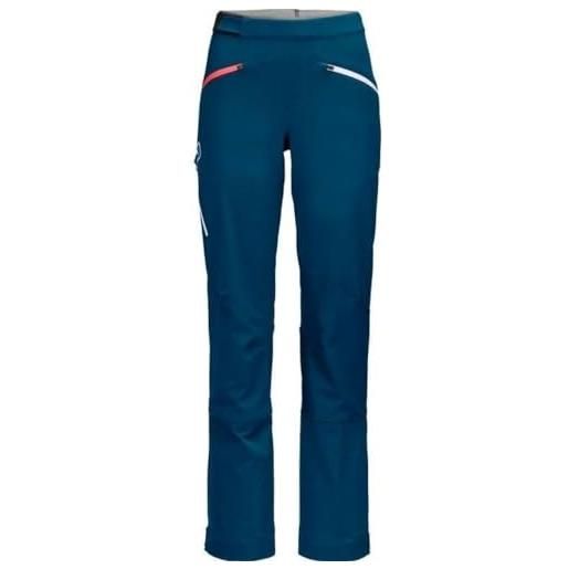ORTOVOX 60015-55901 col becchei pants w pantaloni sportivi donna petrol blue taglia l