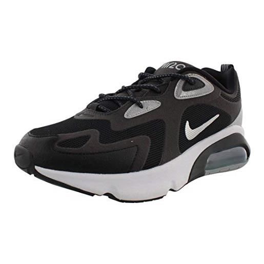 Nike air max 200 wtr, scarpe da corsa uomo, anthracite/metallic silver-black-white, 47.5 eu