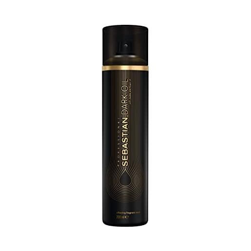 Sebastian professional dark oil spray profumato effetto seta | lisciante e ammorbidente |per tutti i