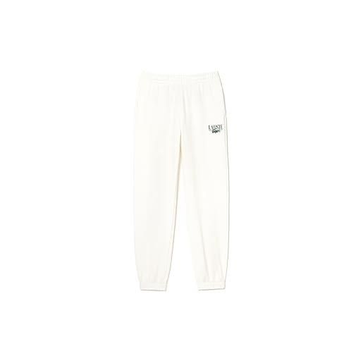 Lacoste-women tracksuit trousers-xf1710-00, bianco, 36