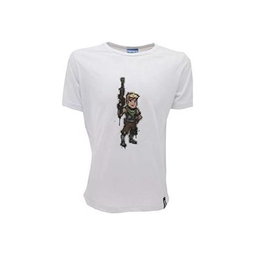 Fortnite epic games t-shirt originale Fortnite bambino ragazzo skin iniziale maglia bianca maglietta (11/12 anni)