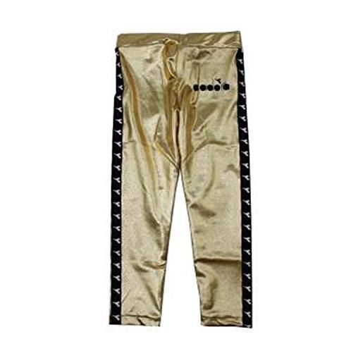 Diadora leggings oro da bambina 026276-200