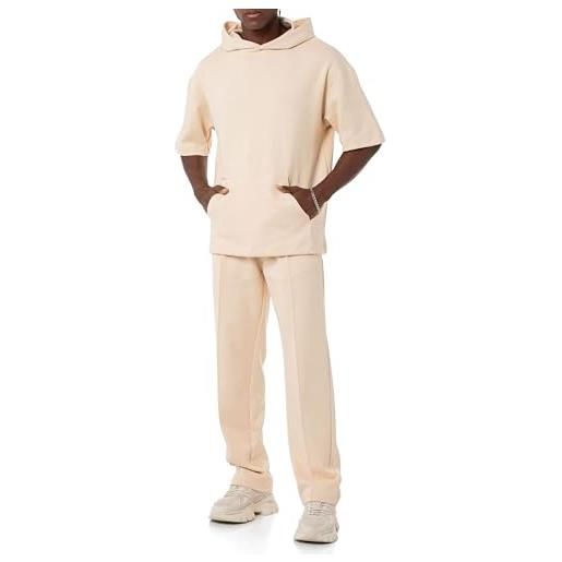 Redbridge tuta da jogging da uomo, set da maglietta e pantaloni, beige. , xl