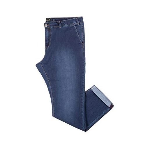 EASY BY MAXFORT jeans calibrato uomo taglie forti taglie 58-70 (it68)