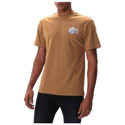 Lacoste th2059 t-shirt manica lunga sport, nero, 3xl uomo
