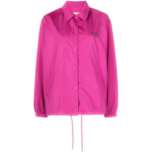 Maison Kitsuné giacca con stampa - rosa