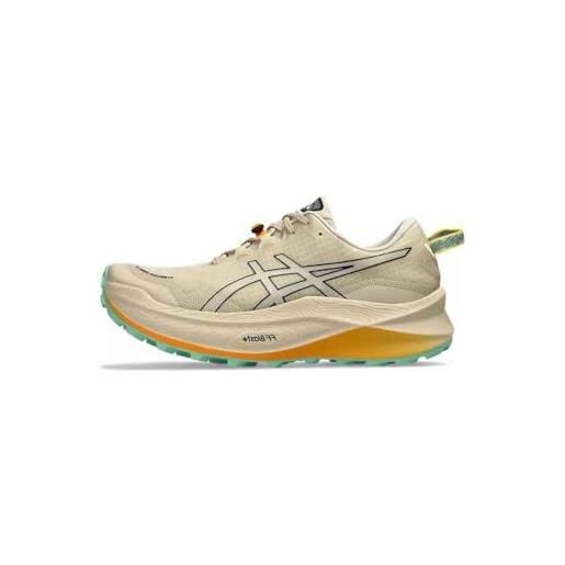 ASICS trabuco max 3, sneaker uomo, feather grey/black, 44.5 eu