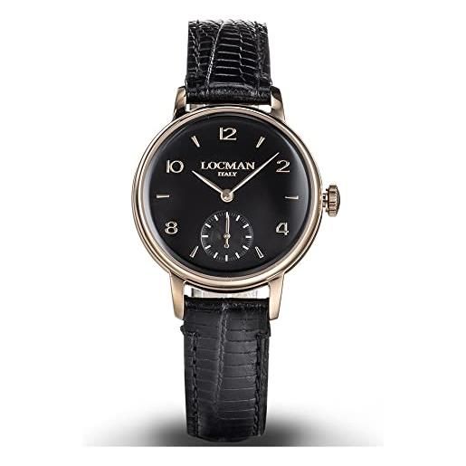 Locman orologio donna acciaio rose 1960 nero