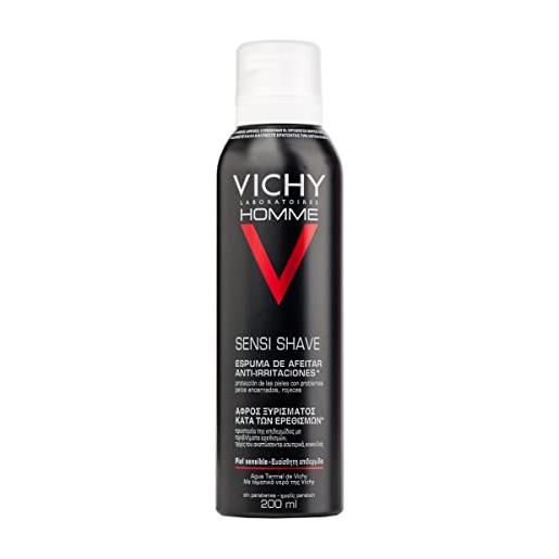 Vichy homme schiuma da barba pelle sensibile 200 gr
