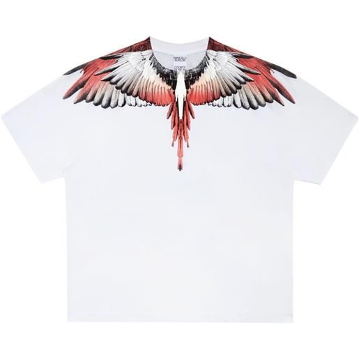 Marcelo Burlon County of Milan t-shirt con stampa icon wings - bianco