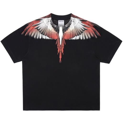 Marcelo Burlon County of Milan t-shirt icon wings - nero