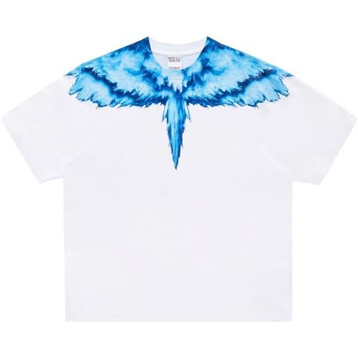 Marcelo Burlon County of Milan t-shirt colordust con stampa wings - bianco