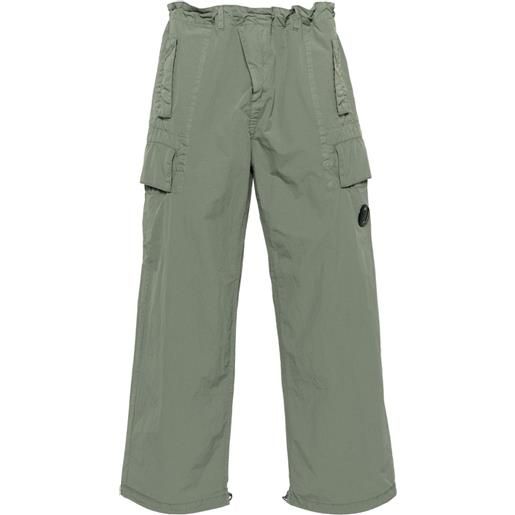 C.P. Company pantaloni dritti con dettaglio - verde
