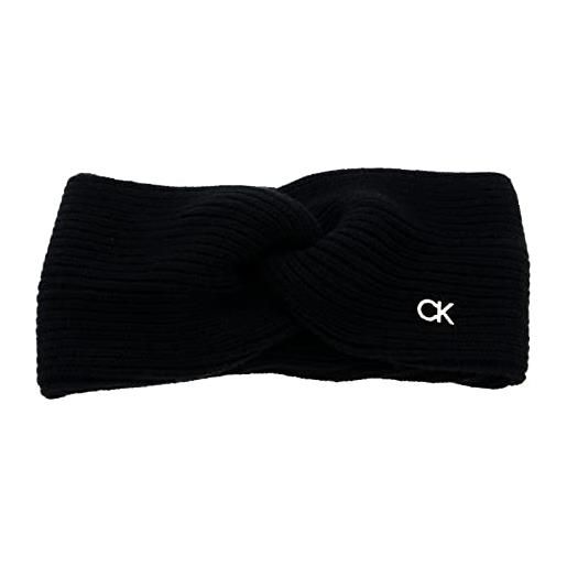 Calvin Klein fascia donna invernale, nero (ck black), taglia unica