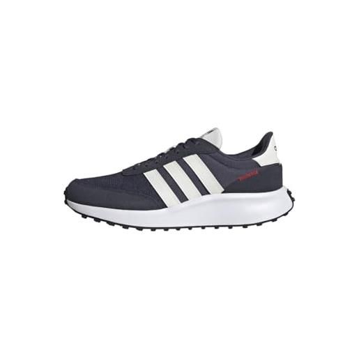 adidas run 70s lifestyle running shoes, sneaker uomo, carbon core black ftwr white, 39 1/3 eu