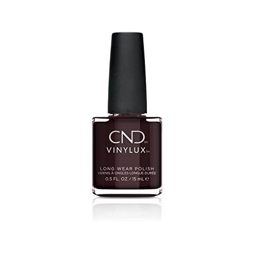 CND - vinylux, smalto per unghie a lunga tenuta, dark dahlia n. 159, 15 ml
