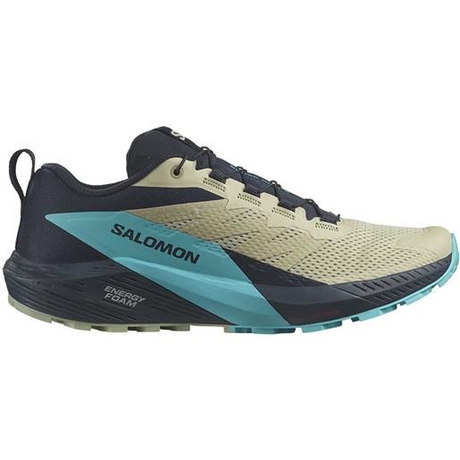 Salomon sense ride 5 trail running shoes blu eu 49 1/3 uomo