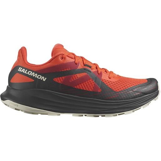 Salomon ultra flow trail running shoes rosso eu 44 2/3 uomo