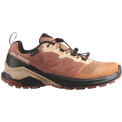 Salomon x-adventure goretex trail running shoes beige, marrone eu 38 donna