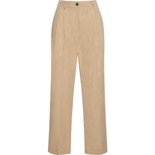 DUNST pantaloni chino in cotone e nylon