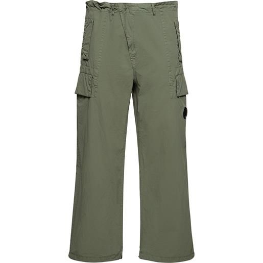 C.P. COMPANY pantaloni cargo oversize flatt in nylon