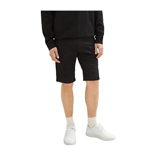 TOM TAILOR bermuda shorts, uomo, nero (black 29999), 31